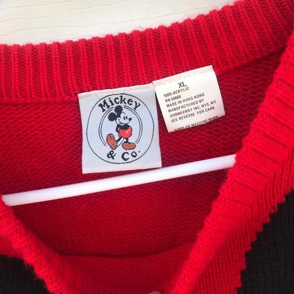 Vintage Mickey & Co Mickey Mouse Sweater Disney - Picture 8 of 10